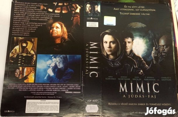 Mimic - A judas fáj - horror vhs - nagytok