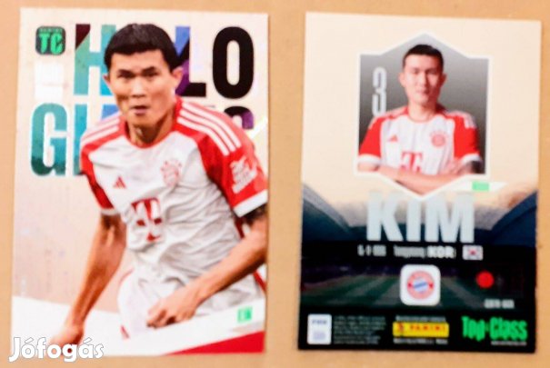 Min-jae Kim Bayern München Holo Giants focis kártya Top Class 2024