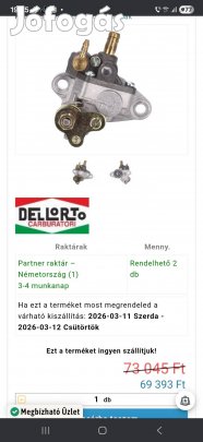 Minarelli Am6 olajpumpa dellorto