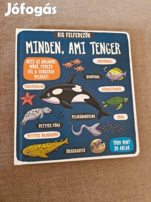 Minden, ami tenger - ismeretterjesztő gyerekeknek kihajtható fülekkel