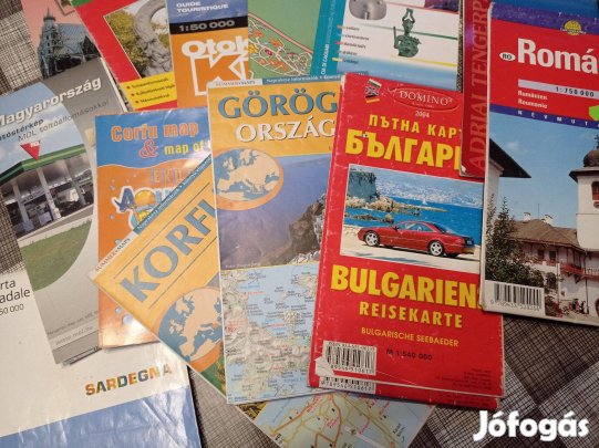 Minden féle térképek!