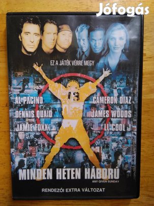 Minden héten háború dvd Al Pacino Szinkronizált változat