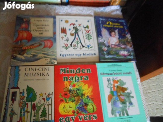 Minden napra egy vers és sokféle mesekönyvek gyerkőcöknek olvasni