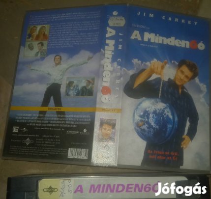 Mindenható - vígjáték vhs - Jim Carrey