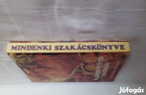 Mindenki szakácskönyve - recept könyv szép állaptban