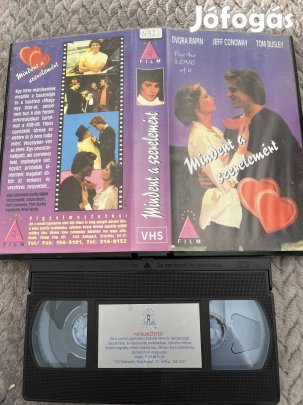 Mindent a szerelemnek vhs kistok romantikus