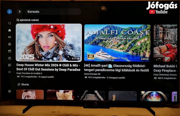 Mindent is tudó Samsung 125cm 4K UHD Qled SMART TV eladó