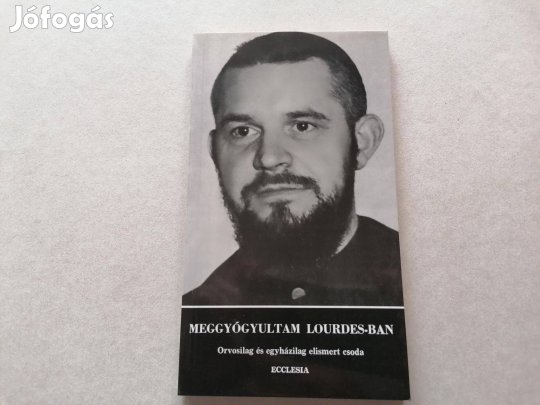 Minder-Lüthold Ida: Meggyógyultam Lourdes-ban című Új könyve eladó !