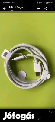Mindkét vége USB-C kábel - Vadi új