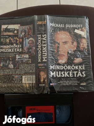 Mindörökké muskétás Dudikoff vhs nagytok