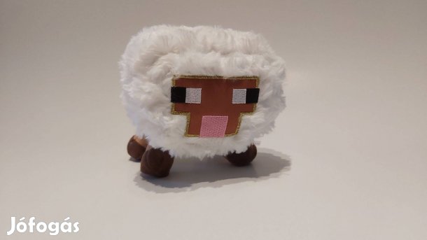 Minecraft Bárány plüss 15 cm Új számlával készleten