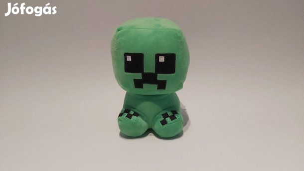 Minecraft Creeper plüss 20 cm Új készletről számlával 2 típus