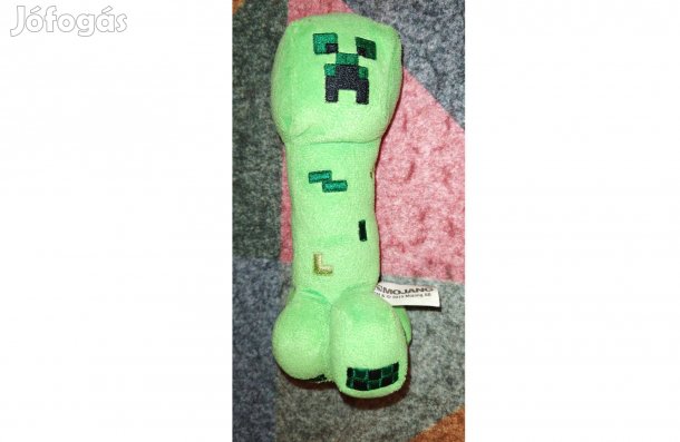 Minecraft Creeper zöld eredeti plüss figura (19 cm)