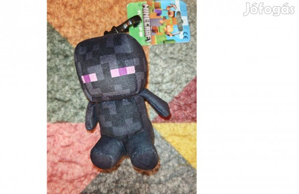 Minecraft Ederman eredeti plüss kulcstartó