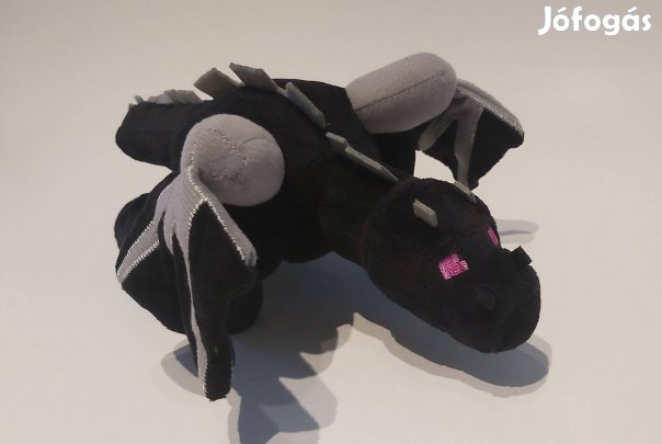 Minecraft Ender Dragon plüss 28cm Új Készleten számlával