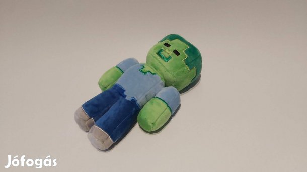 Minecraft Steve Zombi plüss 20 cm Új Készleten számlával