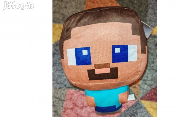 Minecraft Steve óriásfejű eredeti plüss