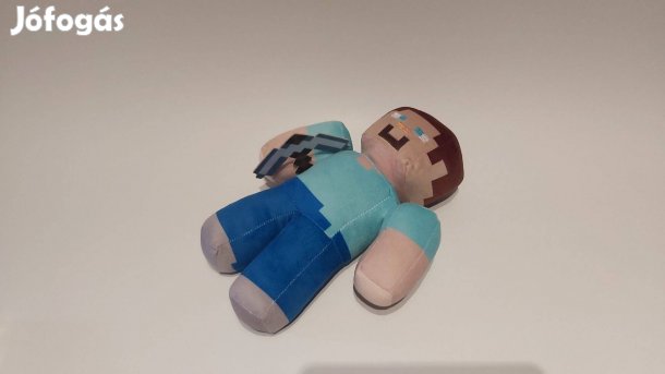 Minecraft Steve plüss 27 cm Új Készletről számlával