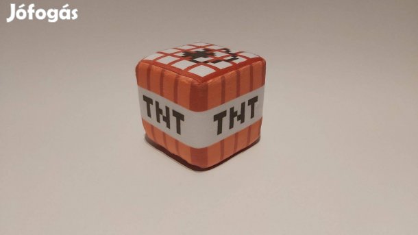 Minecraft TNT kocka plüss Új Készletről számlával