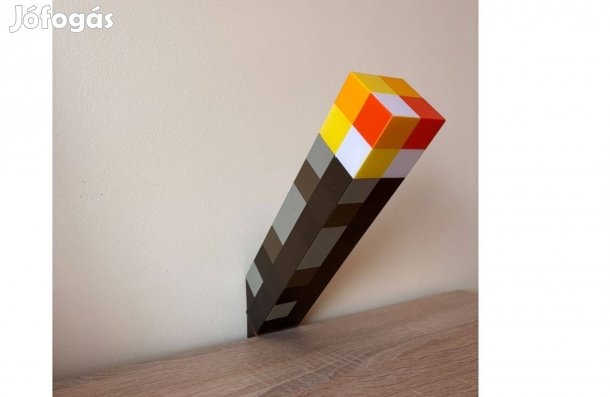 Minecraft fáklyalámpa