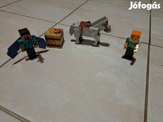 Minecraft figurák,plakát