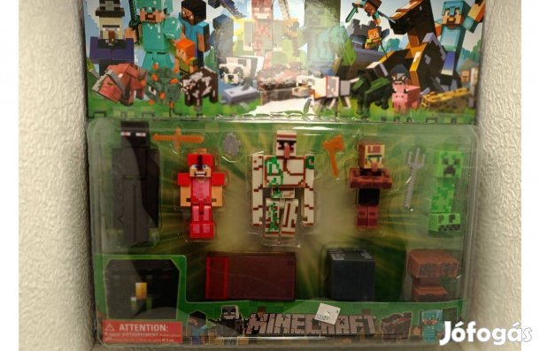 Minecraft játék figura szett, Új
