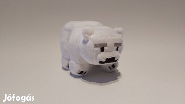 Minecraft jegesmedve plüss 18 cm Új Készleten számlával