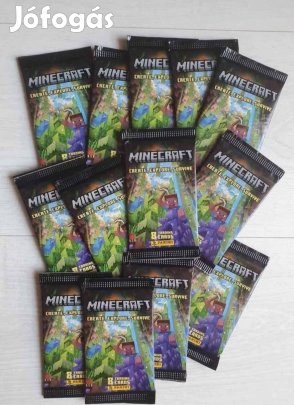 Minecraft kártya csomagok,2024-es széria