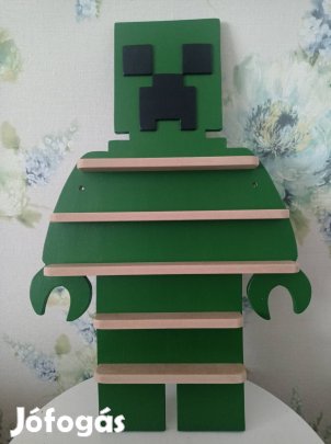 Minecraft lego polc Új