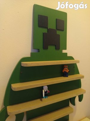 Minecraft lego polc Új