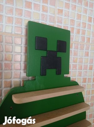 Minecraft lego polc Új