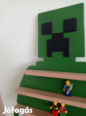 Minecraft lego polc új