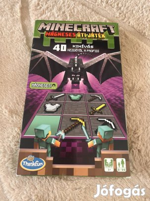 Minecraft mágneses utijáték