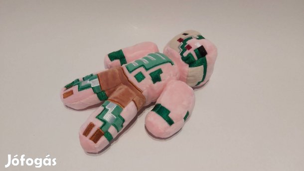 Minecraft malacember zombi plüss 23 cm Új Készleten számlával