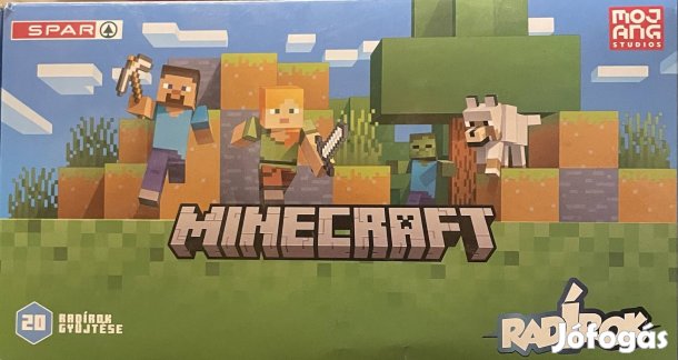 Minecraft radírok