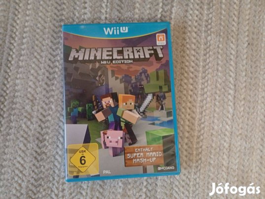 Minecraft wii u edition eredeti Nintendo Wii U játék