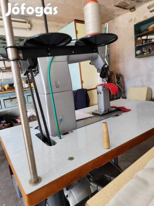 Minerva oszlopos egytűs bőrvarrógép 