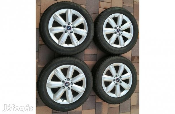 Mini 5x112 17"Alufelni garnitúra 205 / 60 R17 Bridgestone téligumival