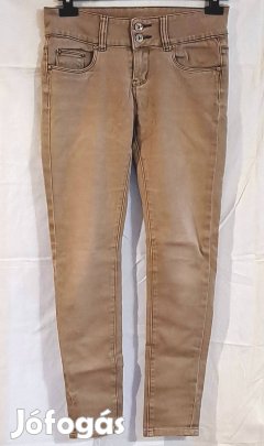 Mini Bleu barna szűkített stretch nadrág