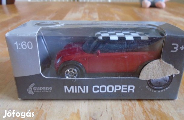 Mini Cooper - Super9 - 1:60 - Autó Modell dobozban