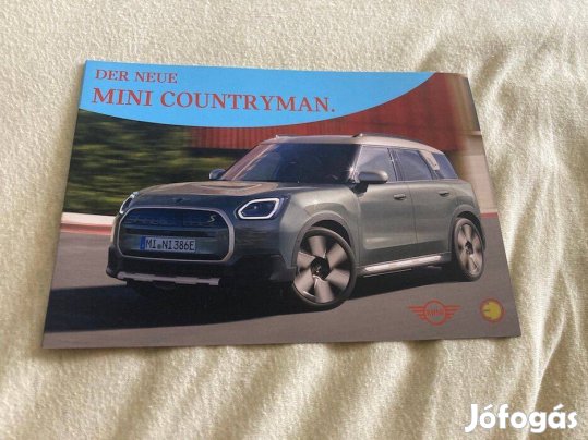 Mini Countryman prospektus, katalógus, prosi