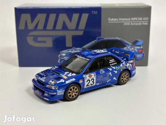Mini GT 2000 Subaru Impreza WRC99 Acropolis Rally #23
