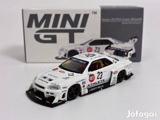 Mini GT Nissan LB-ER34 Super Silhouette Athlete/Collet