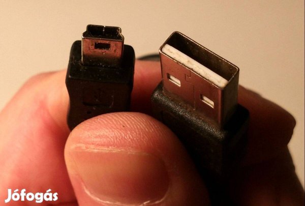 Mini USB Töltőkábel USB-s Ver.10 (90cm) teszteletlen
