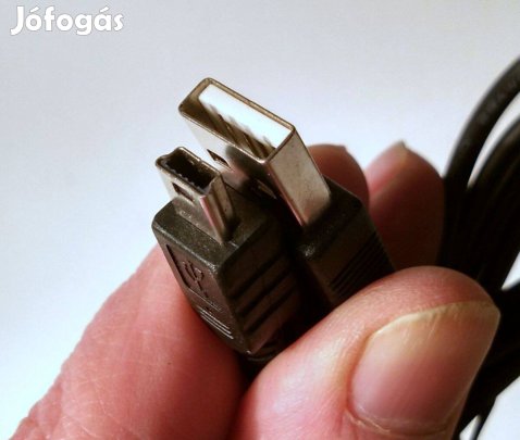 Mini USB Töltőkábel USB-s Ver.18 (1m) teszteletlen