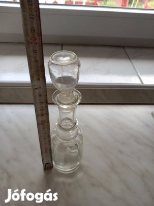 Mini antik eszenciás kis üveg 0,5dl-es