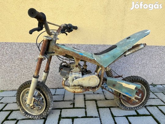 Mini benzinmotoros crossmotor, felújítandó állapotban