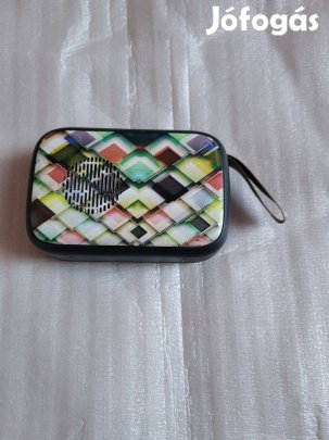 Mini hordozható MP3 hangszóró/lejatszó USB + microsd (TF) bemenettel,