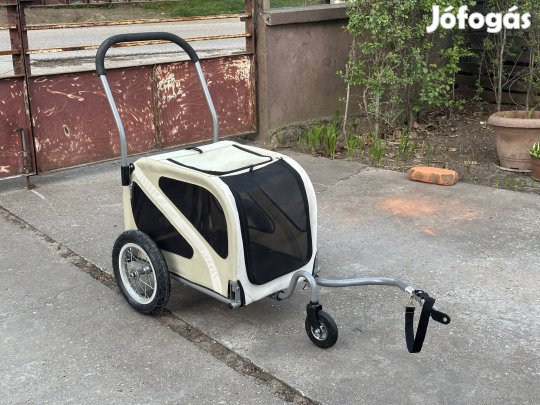 Mini kis állat szállító kerékpár utánfutó és jogger eladó