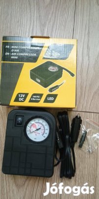 Mini kompresszor 12 V-os, új eladó